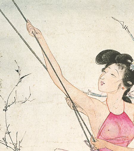南明-胡也佛的仕女画和最知名的金瓶梅秘戏图